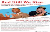 Achieving Our Country in a New Era of Doubt · 2017-06-05 · And Still We Rise: Achieving Our Country in a New Era of Doubt Annual Ida B. Wells-Barnett Lecture Featuring: Dr. Eddie