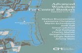 Advanced Workshop For Central Bankers...Advanced Workshop For Central Bankers September 6-13, 2016 C I M ENTER FOR NTERNATIONA L ACROECO NOMICS NORTHWES TERN UNIVERSIT Y Northwestern