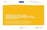 REPORT OF THE CONFLICT-SENSITIVE ASSISTANCE FOR SYRIA RETREATS · PCi, in partnership with the Syria Peace Process Support Initiative (SPPSI*) and the Swiss Federal Department of