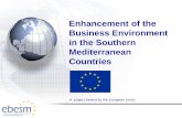 Enhancement of the Business Environment in the Southern Mediterranean Seminar...¢  2015-02-27¢  Comments