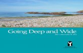 Going Deep and Wide - Shalem Institute · in which rests God’s blessing. This is the chalice in which rests God’s healing. This is the crucible in which rests God’s refining.