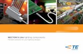 NECTOR S Line lighting components · NECTOR S Line lighting components ... Today, with over 500,000 part numbers, we are a leader in passive electronic components. Tomorrow we can