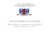 St. George’s Anglican Church...St. George’s Anglican Church Georgetown, ON AGENDA 1. Opening Prayer 1.1. Appointment of Vestry Clerk 1.2. Signing of Declaration 2. Business Arising