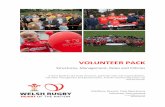 Volunteer Pack - d1iab08lm2wwfj.cloudfront.net · Volunteer Pack 2 | P a g e Roles and Structure within a Club This is the basic structure any rugby club should aspire to have. For