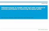 Infrastructures to enable wind and solar projects to ... · Infrastructures to enable wind and solar projects to actively participate in balancing European grids 1 Keir Harman, Director,