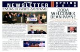 NEWSLETTER UTEP MBA SPRING Newsletter Spring 2019.pdfA Note from MBA Program Staff Welcome to the UTEP MBA newsletter! Our newsletter is a snapshot of the exciting developments within