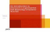 An introduction to alternative organization and financing ... · AGA/EEI . PwC June 2015 Agenda . 1 Overview and Market Drivers . 3 : 2 Readiness & Execution ; 16 . Page . 2 . PwC