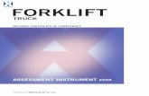 Forklift Truck: National Certificate of Competency Certificate of Competency.pdfForklift Truck - General Guidelines August 2000 1 ... These general guidelines apply to all the assessment