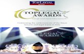 Celebrating the achievements of the finest lawyers …...Review TopLegal Awards Special Edition January 2017 Celebrating the achievements of the finest lawyers and legal teams in Italy