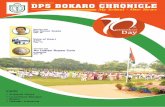 S Bokaro Chronicledpsbokaro.com/dpsi/docs/DPS Bokaro Chronicle-Issue-III.pdfIssue - 3| 2nd Sep 2016| 4 S Bokaro Chronicle ‘Raksha Bandhan’ Celebration with Special Children of