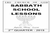 THE CHURCH OF GOD SABBATH SCHOOL LESSONSthechurchofgodntj.org/.../uploads/...Bible-Lessons.pdf» In Gog and Magog, God uses an earthquake, Muslims killing Muslims, and fire raining