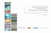 Urbanisation - Poverty - Climate Change...Urbanisation - Poverty - Climate Change November, 2013 ... for India 42 4.5 Urbanisation and Climate Change Impacts 42 4.5.1 Floods and Coastal