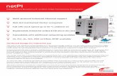 netPI Datasheet 08-2019 GB - netIOT · The netPI is an industrial suited Raspberry Pi 3B custom design made to run any applications of the IT/OT Edge, Integrated Industry and Automation