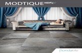 MODTIQUE · ModtiqueHDP a modern-day designer’s dream. Available in all four colors are: • 12x24 and 24x24 field tile • 3x24 bullnose • Classic 25 piece mosaic • Modern