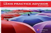 LEXIS PRACTICE ADVISOR - Blank Rome LLP...2 The Lexis Practice Advisor Journal (Pub No. 02380; ISBN: 978-1-63284-895-6) is a complimentary publication published quarterly for Lexis
