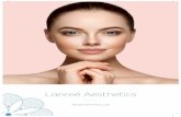 Lanreé Aesthetics · which has a whitening and anti-aging effect. Ultrasonic Exfoliating Treatment This treatment would include a deep surface cleansing procedure, followed by a