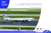 Rational design method · Rational design method for flexible airfield pavements French civil aviation authority Civil aviation ... rational principles as well as material performances
