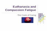 Euthanasia and Compassion What is Compassion Fatigue? Compassion fatigue is the natural consequence