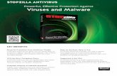 Powerful, Effective Protection Against Viruses and Malware · STOPzilla AntiVirus will not significantly slow down your computer. It has been designed to have . minimal impact on