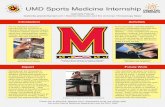 UMD Sports Medicine UMD Sports Medicine Internship Gabriella Pilarski  @gmail.comI