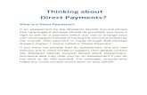 Thinking about Direct Payments? - Shetland Islands Council · Advice on budgeting and managing grant finances, including rates of pay, contingency budget for ... paying off debts,