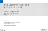 Real Estate Valuation and CRE Market Trendsresources.gabankers.com/Event Agenda PDFs/2017/Georgia... · 2017-05-10 · Real Estate Valuation and CRE Market Trends Georgia Banking