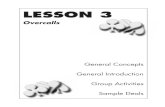 LESSON 3 - ACBLLesson 3 — Overcalls 123 group actIvItIes Simple Overcalls in a Suit Introduction “When the opponents open the bidding, the most natural way to enter the auction