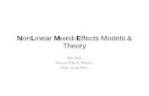 NonLinear Mixed-Effects Models & Theory...12.05.2010 2 Introduction So far • Linear Mixed-Effects Models for grouped data • Nonlinear Regression in which where covariates are nonlinear