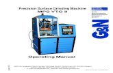 Precision Surface Grinding Machine - HostMonsterlibvolume5.xyz/.../grindingmachinesnotes2.pdf · Grinding Machines G&N Genauigkeits Maschinenbau Nürnberg GmbH Precision Surface Grinding