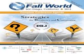 Complete Conference Agenda Strategies...Strategies for Resiliency and Compliance Gold Silver Co-Sponsors Sponsors send word now Mock Disaster Exercise Complete Conference Agenda DRJ