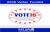 2016 Voter Toolkit - Mental Health America voter toolkit... · 4. Email the candidates. Most candidates allow you to email them. Sending an email only takes a minute, and as a constituent,