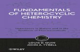 Fundamentals of Heterocyclic Chemistry: Importance in Nature …€¦ · Fundamentals of heterocyclic chemistry : importance in nature and in the synthesis of pharmaceuticals / Louis