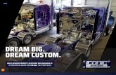 DREAM BIG. DREAM CUSTOM. - Iconic MetalGear · dream big. dream custom. enclosed headache racks hydraulic tanks height 68 inches widths 70 | 78 | 86 inches racks tanks volumes 30