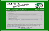 APPS Newsletter Vol 33, No. 1 March 2020 Vol33 No1... · APPS NEWS is the official newsletter of the Australasian Plant Pathology Society published electronically 3 times per year.