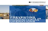 Preventing Corruption in Humanitarian operations · Preventing CorruPtion in Humanitarian oPerations introduCtion section i institutionaL poLiCies anD GuiDeLines ... suppLy CHain