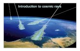 Introduction to cosmic rays - Florida State Universitywahl/Quarknet/summer2015/lectures... · 2015-07-07 · (primary) cosmic rays are nuclei (mostly H, He, but also some heavier)