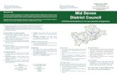 Mid Devon District Council - Amazon S3s3-eu-west-2.amazonaws.com/lgbce/Reviews/South West... · Summary Report The full report and detailed maps: Mid Devon District Council Draft