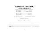 SPRINGBORO · 2017-06-26 · SCHOOL PERSONNEL. All email addresses use the format of first initial and . last name @ springboro.org . Example: kmartin@springboro.org. Administration