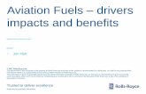 Aviation Fuels drivers impacts and benefits · 2017-04-12 · New Types 2014 CAEP9 2013 New Types Implementation Airport Noise (Chapter 14 / Stage 5) 2017 (>55t), 2020 (