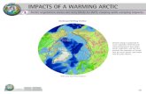 IMPACTS OF A WARMING ARCTIC · IMPACTS OF A WARMING ARCTIC 39 Northward Shifting Treeline ©2004, ACIA/ Map ©Clifford Grabhorn Climate change is projected to cause vegetation shifts