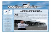 New HaNgar garNers Praise - TTI Group Websitesnew hangar garners praise 1, 3-4 dave’s hangar 2 grants received 5 challenge air 6 two texas airports honored 7 aopa’s airport support