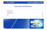 Paolo Bizzarri TheMathWorks Italy · Paolo Bizzarri TheMathWorks Italy. ... SW safety req. spec SW architecture ... Following IEC 61508-3, the design verification part of the reference