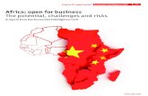 Africa: open for business The potential, challenges and risks · highlights the potential, challenges and risks for doing business in Africa over the next few years. Africa rebounds