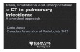 20130426 Manos Uses Limitations and Interpretation of CT in … Lifelong Learning/Meetings/ASM201… · Uses, limitations and interpretation of CT in pulmonary infections: A practical