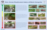 HEALTHY - New Jersey · 2017-08-17 · In healthy headwater streams, we expect to see a diverse habitat with alternating riffles, runs, and pools with numerous boulders, cobbles,