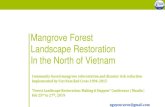 Mangrove Forest Landscape Restoration In the North of Vietnam · Mangrove Forest Landscape Restoration In the North of Vietnam ... Impacts of climate change. Mangrove Forest Landscape