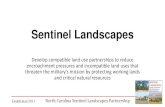 Sentinel Landscapes...Established 2011 North Carolina Sentinel Landscapes Partnership Sentinel Landscapes Partnership Objectives •Implement a coordinated and comprehensive strategy