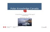 Evening Session - Polar Knowledge Canada (09-16-2015) · 16.09.2015  · +1 514 519 2268 . Sigma Energy Storage – confidential information Sigma Energy Storage CAES-SES Global System