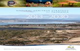 NATURAL HERITAGE STRATEGY for TASMANIA 2013–2030 · September 2013 Natural Heritage Strategy for Tasmania 2013–2030 Tasmanians treasure our outstanding natural environment. Tasmania