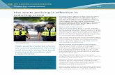 Hot spots policing is effective in reducing crime - The Campbell … · 2016-05-02 · Hot spots policing is effective in reducing crime Wolverhampton Local policing unit officers